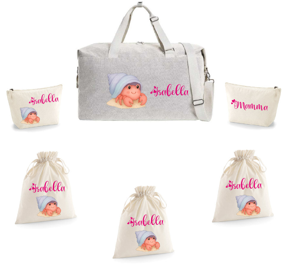 Borsone Parto Neonato – Set Completo Personalizzato Paguro