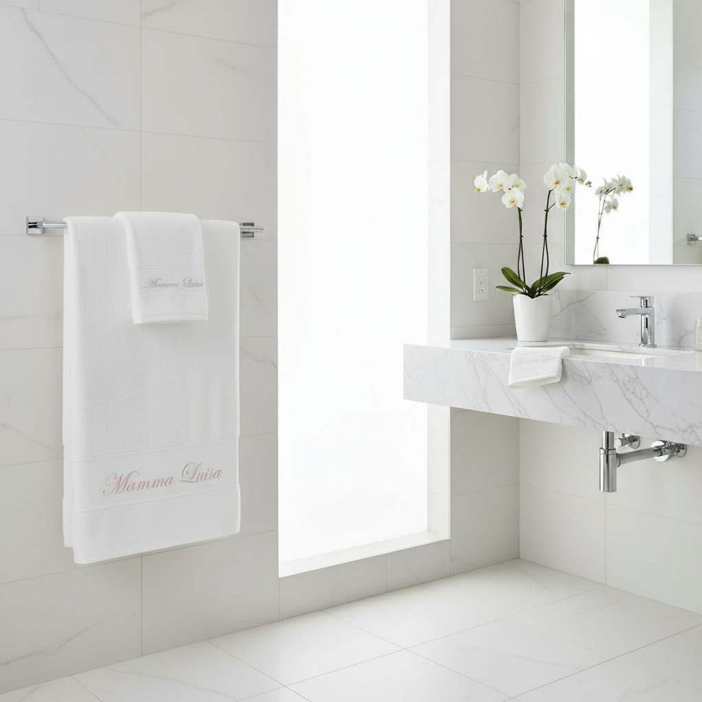 Set da 3 Asciugamani Personalizzabili con nome - Be Brave Boutique