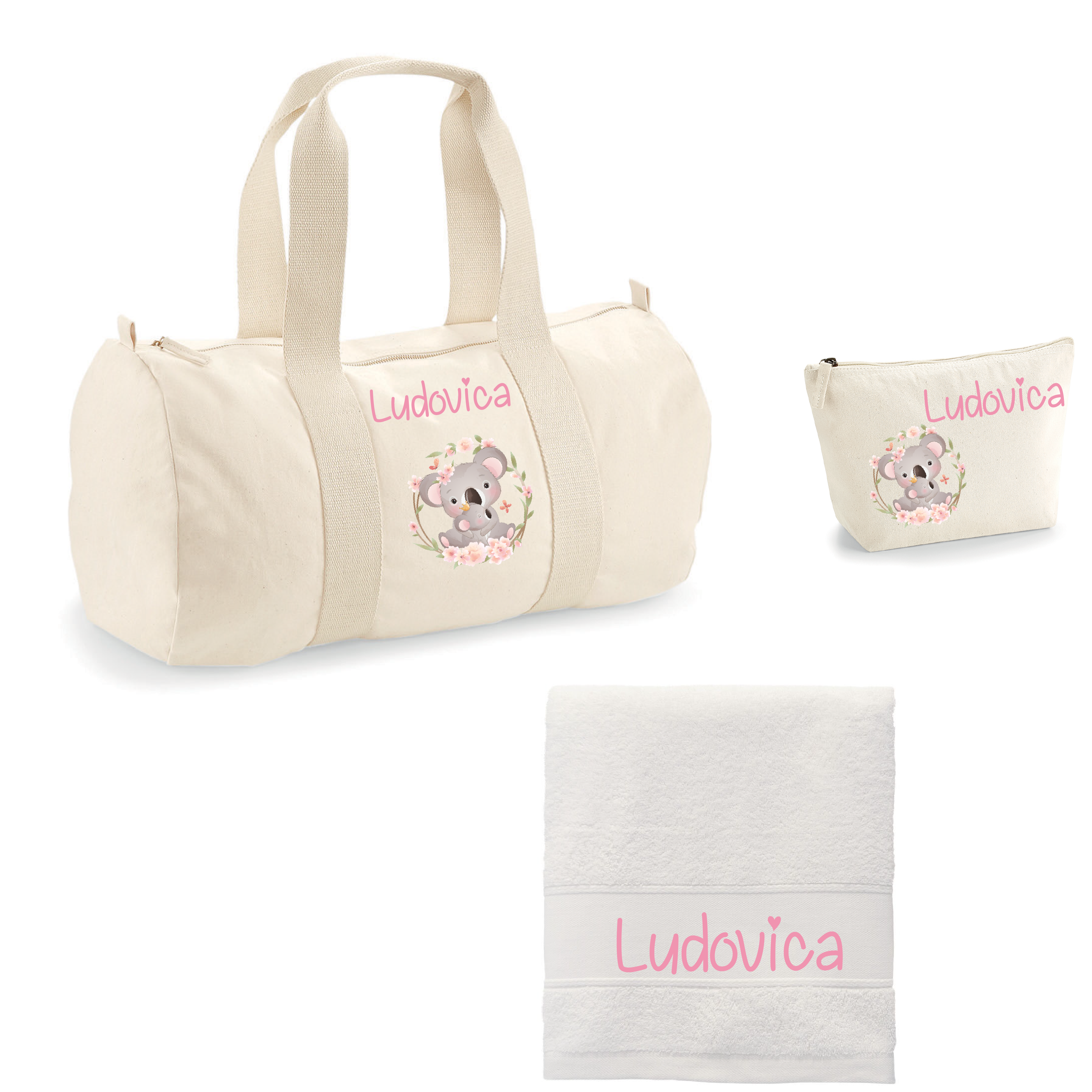 Set Regalo nascita o Viaggi Bimba koala Mamma - Be Brave Boutique