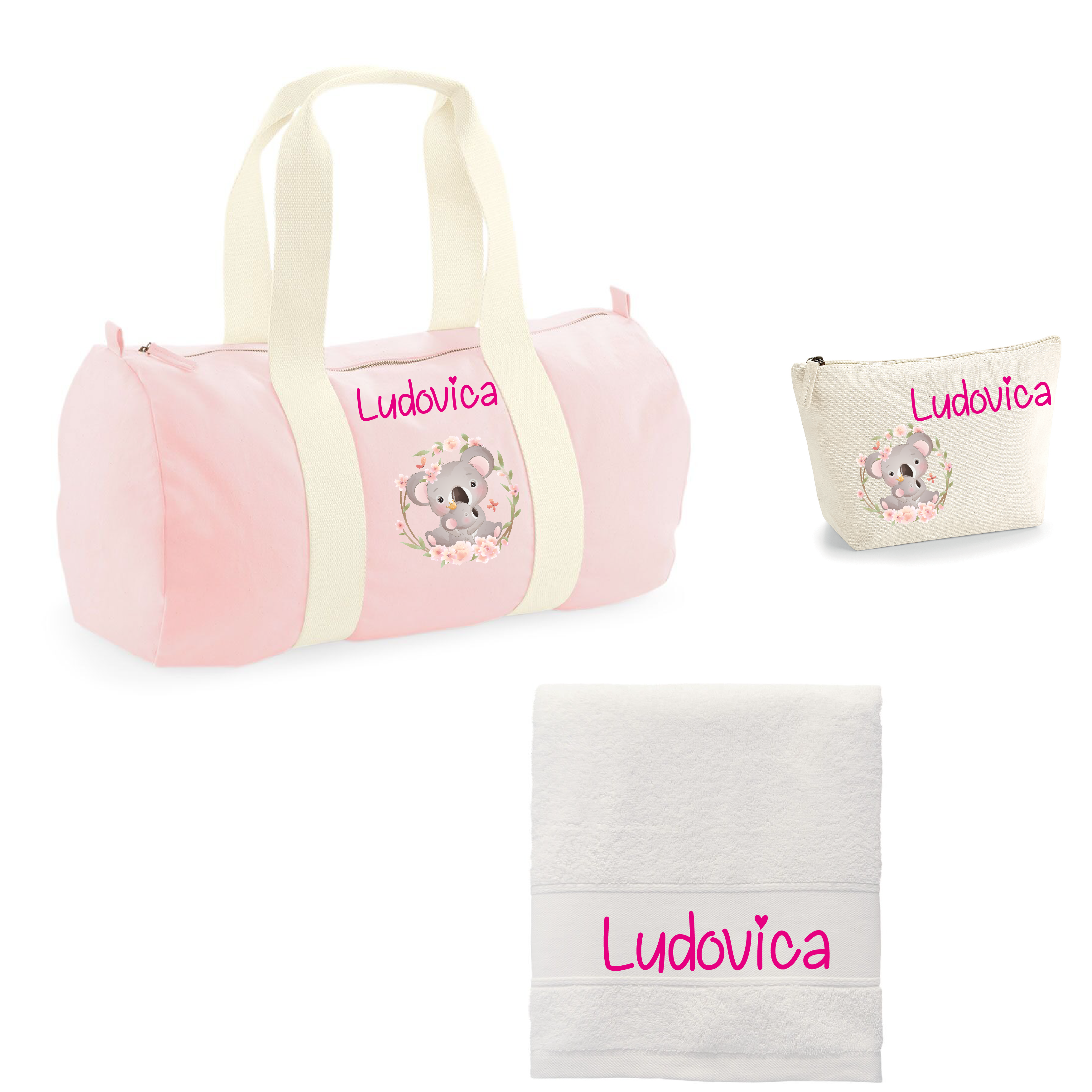 Set Regalo nascita o Viaggi Bimba koala Mamma - Be Brave Boutique