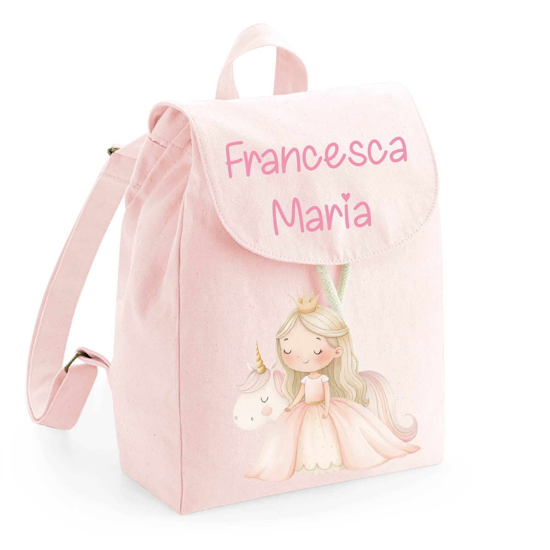 Mini Zaino in cotone Principessa Unicorno - Be Brave Boutique