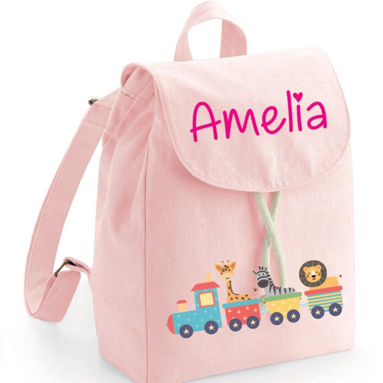 Mini Zaino in cotone Trenino - Be Brave Boutique