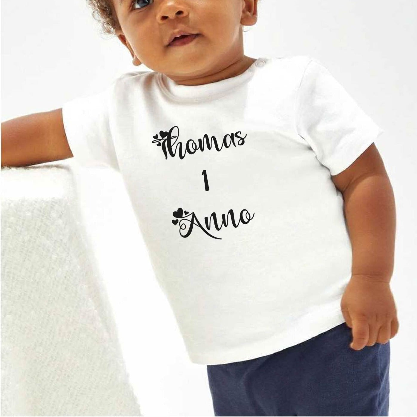 T shirt bambin* IN 100% Cotone Personalizzabile - Be Brave Boutique