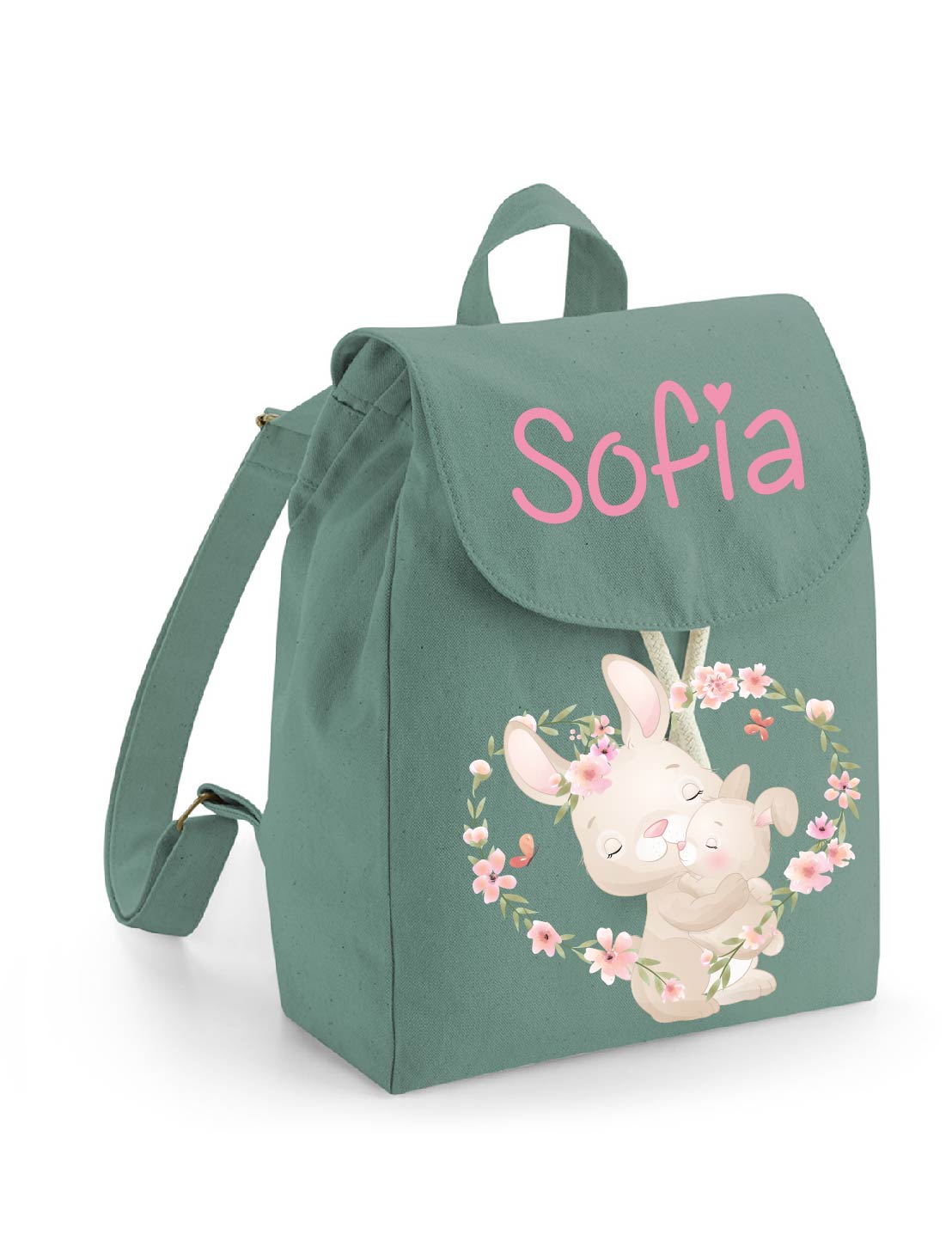 Mini Zaino in cotone Dolce coniglietto - Be Brave Boutique