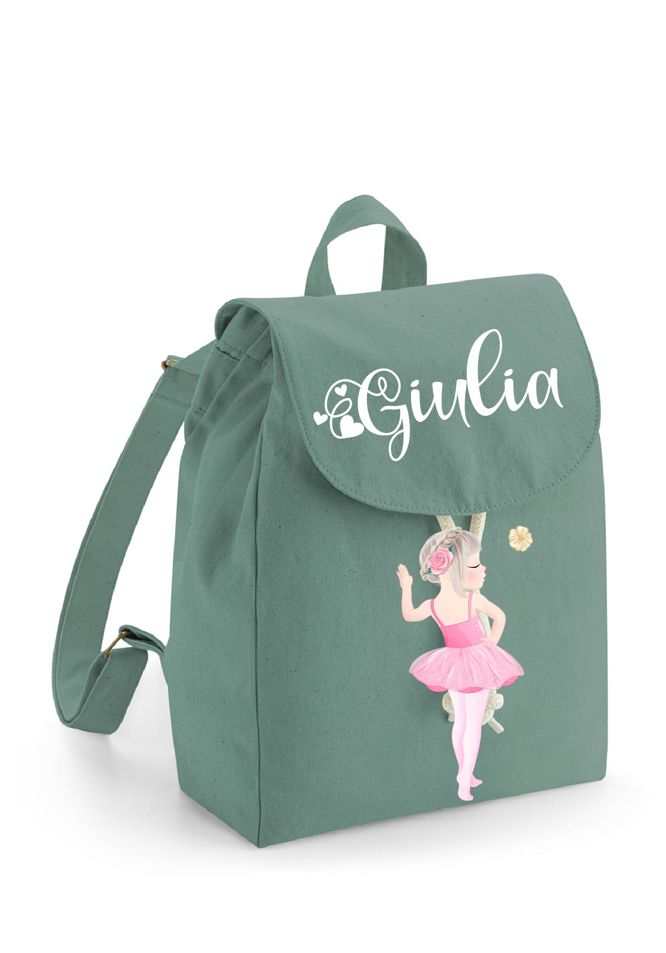 Mini Zaino in cotone Ballerina - Be Brave Boutique