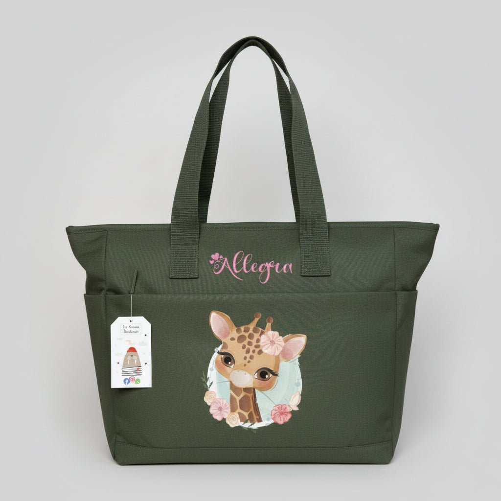 Borsa Mamma EasyMum – pratica, leggera e sempre con te Giraffa - Be Brave Boutique