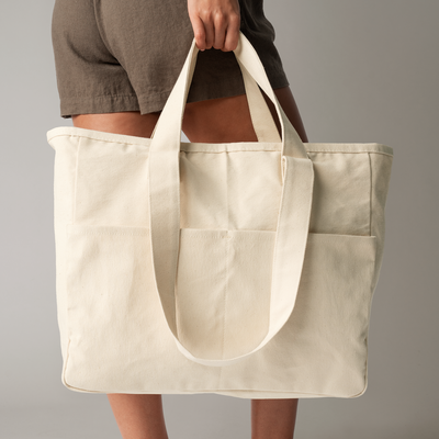 Borsa Doppio manico in tela resistente Personalizzabile - Be Brave Boutique