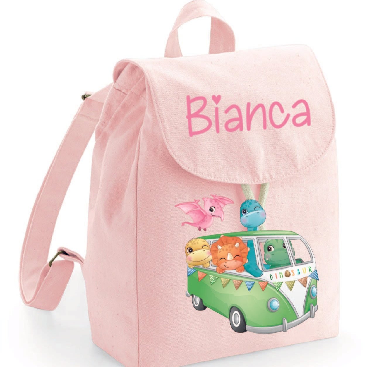 Mini Zaino in cotone Cute Dino - Be Brave Boutique