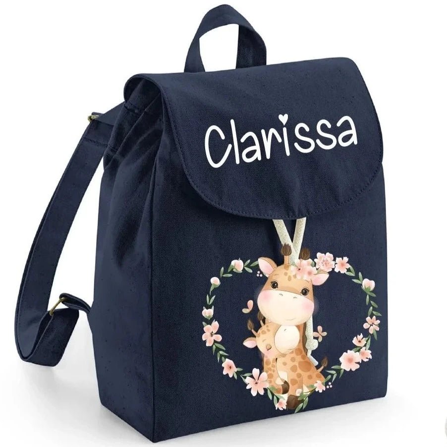 Mini Zaino in cotone Giraffine - Be Brave Boutique