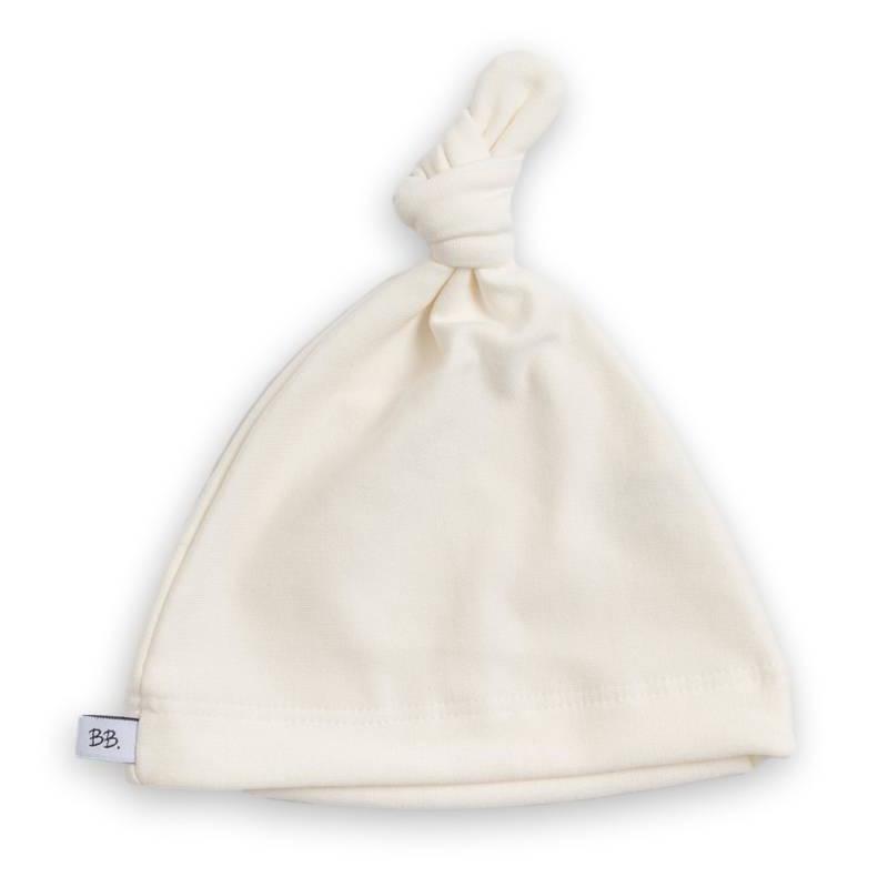 BAMBOOM Cappellino neonato con nodo Pure 10439 - Be Brave Boutique