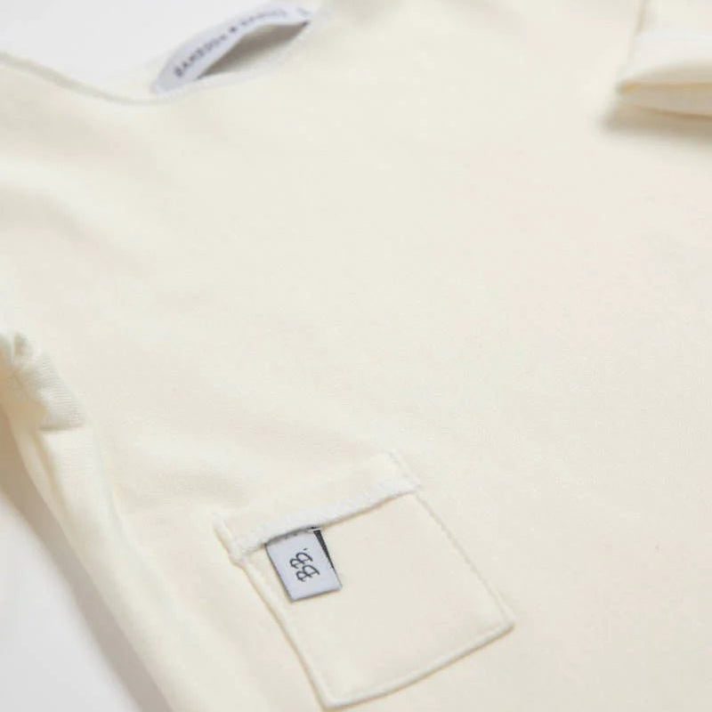 BAMBOOM Maglia manica lunga Pure panna - Be Brave Boutique