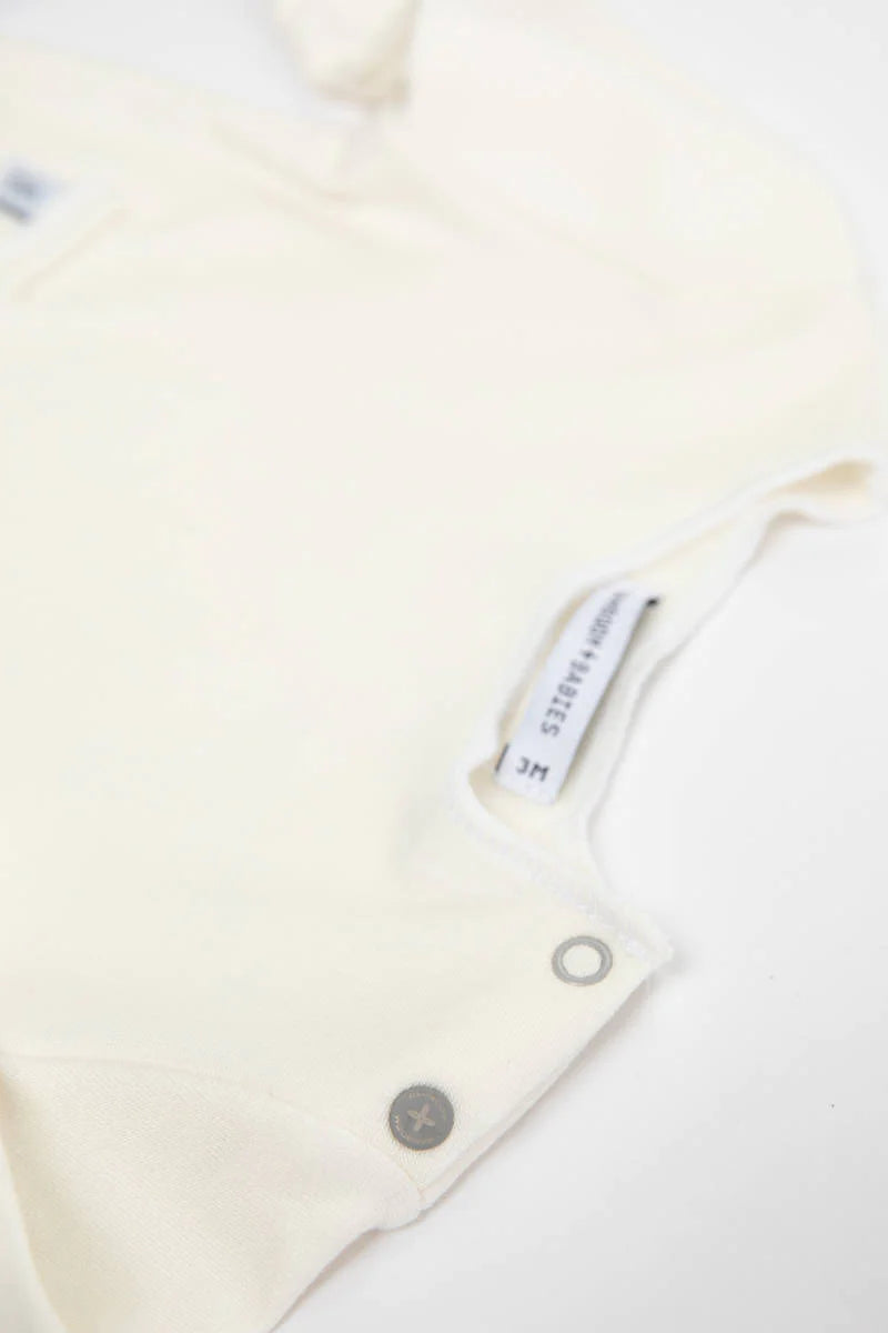 BAMBOOM Maglia manica lunga Pure panna - Be Brave Boutique