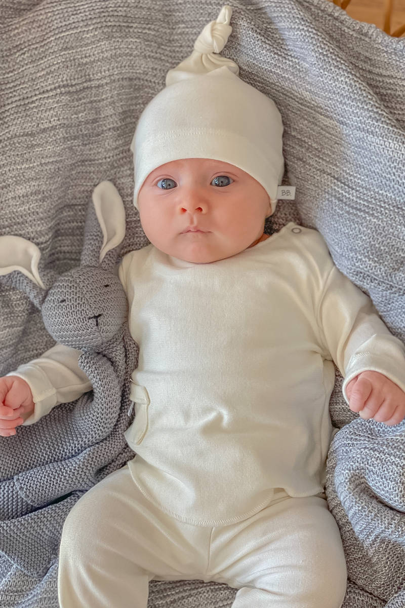 BAMBOOM Maglia manica lunga Pure panna - Be Brave Boutique