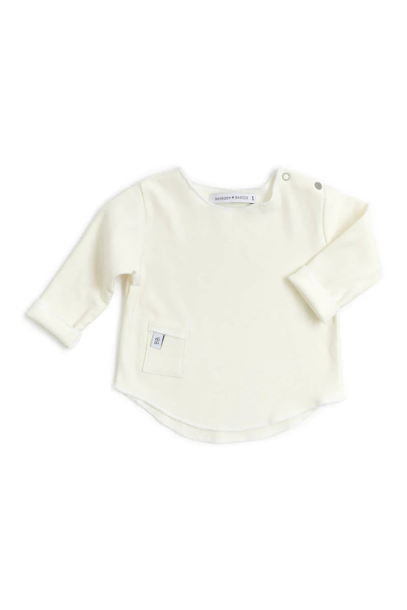 BAMBOOM Maglia manica lunga Pure panna - Be Brave Boutique