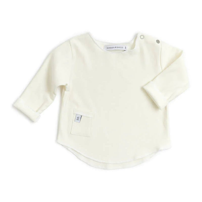 BAMBOOM Maglia manica lunga Pure panna - Be Brave Boutique