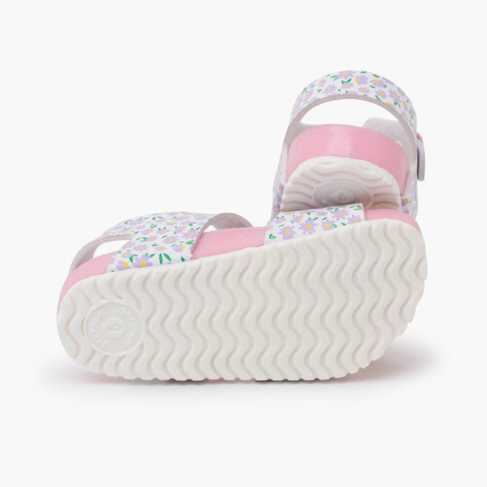 Sandali Garvalin Fiorellini rosa - Be Brave Boutique