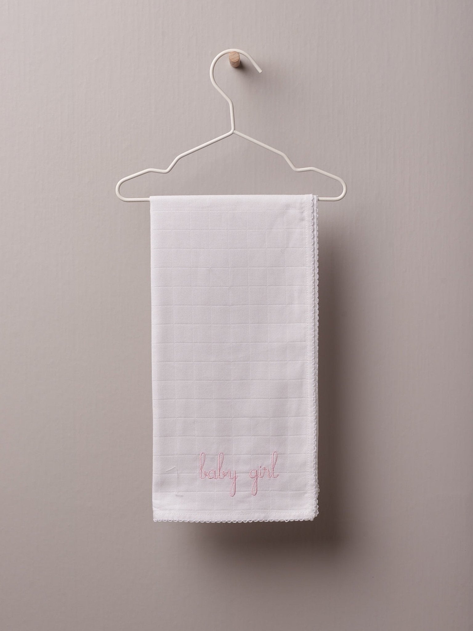 Mussola in Cotone Ricamata Baby Girl - Be Brave Boutique