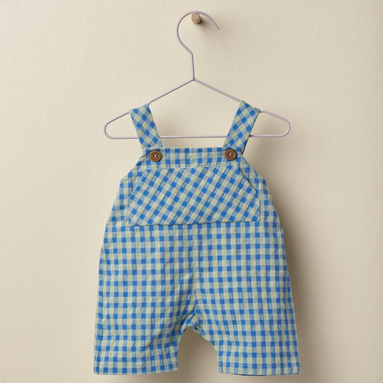 Salopette quadri - Be Brave Boutique