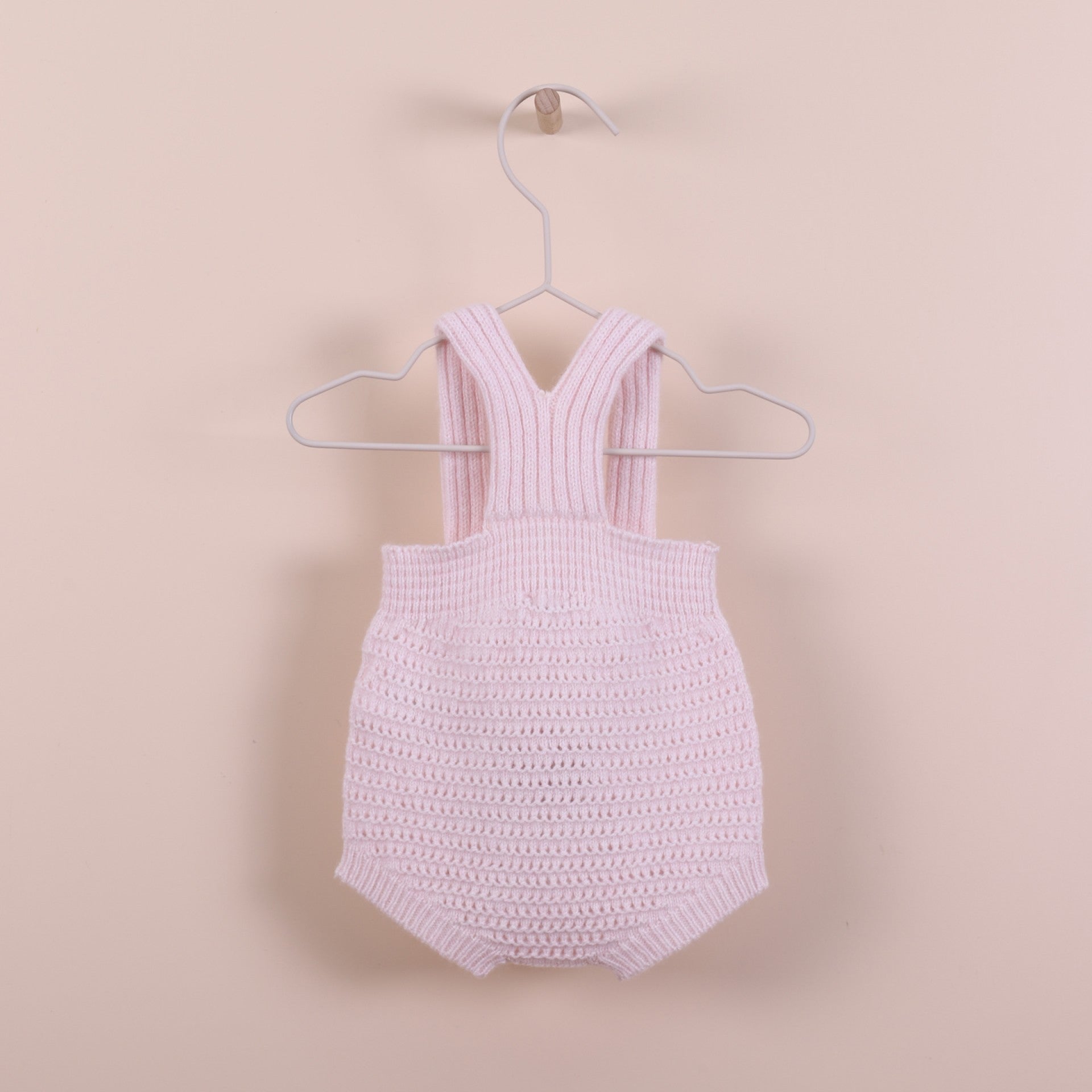 Pantaloncino con bretelle in Lana merino e Cashmere - Be Brave Boutique