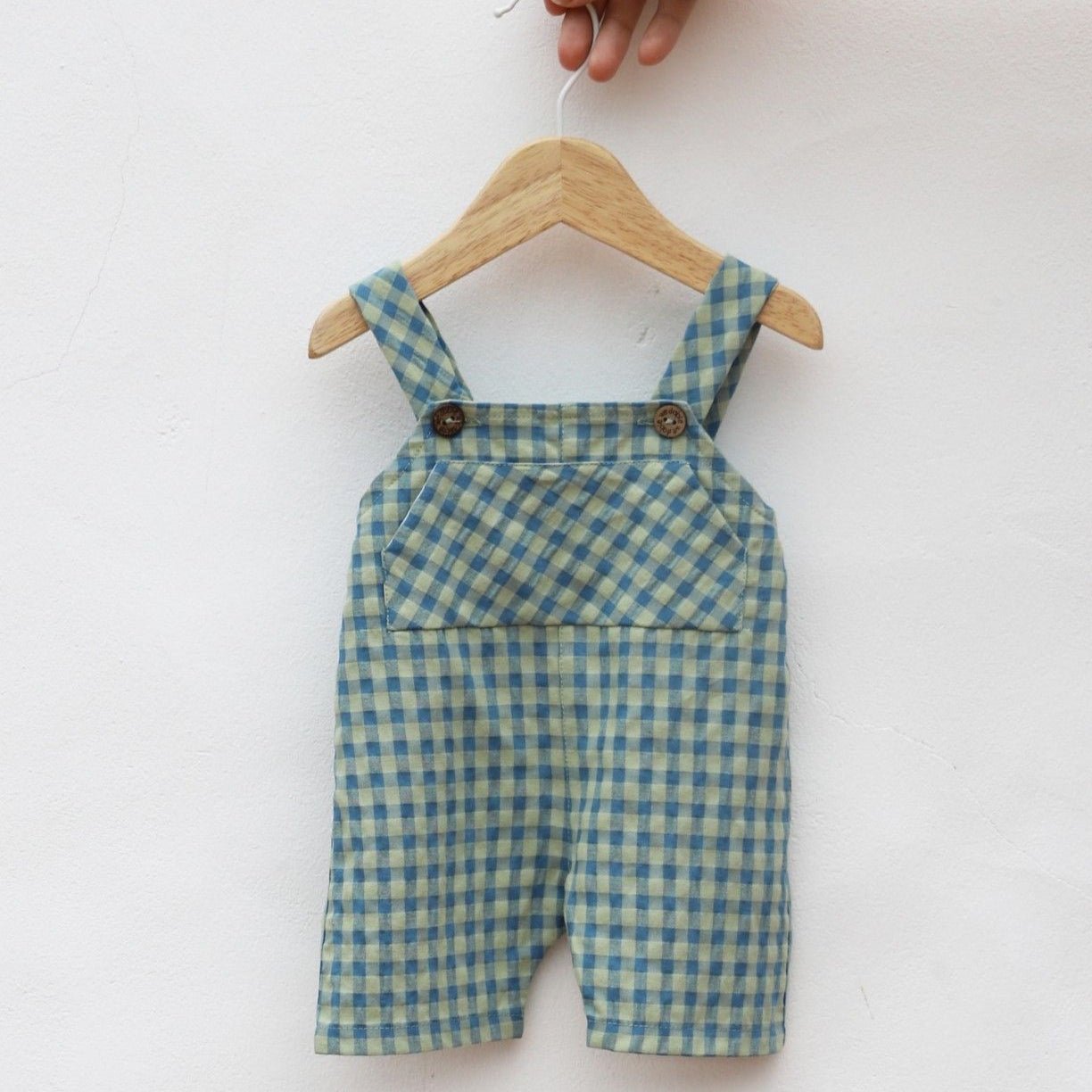 Salopette quadri - Be Brave Boutique