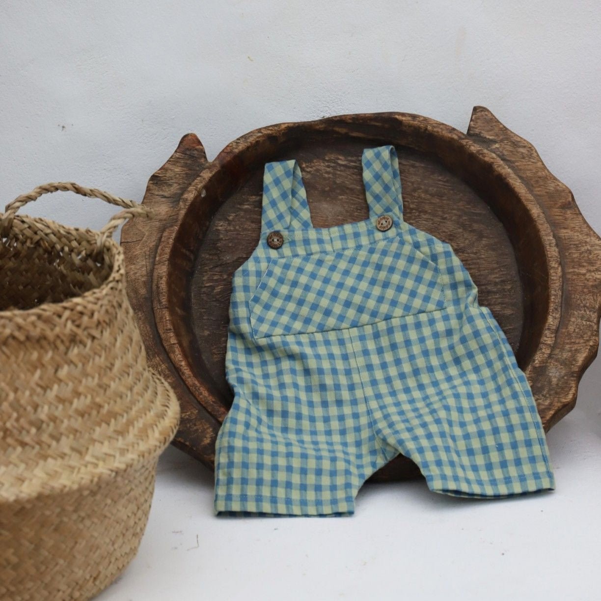 Salopette quadri - Be Brave Boutique