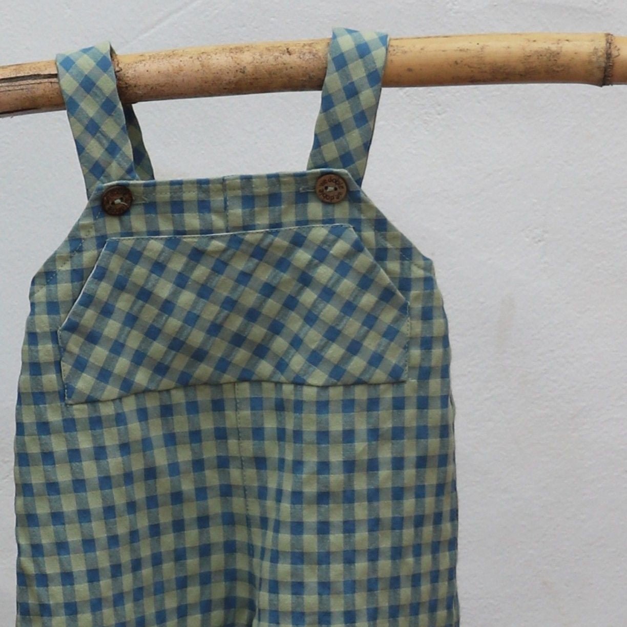 Salopette quadri - Be Brave Boutique