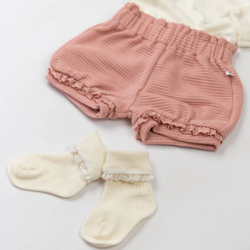 Pantaloncino corto a palloncino - Rosa Scuro 087 - Be Brave Boutique