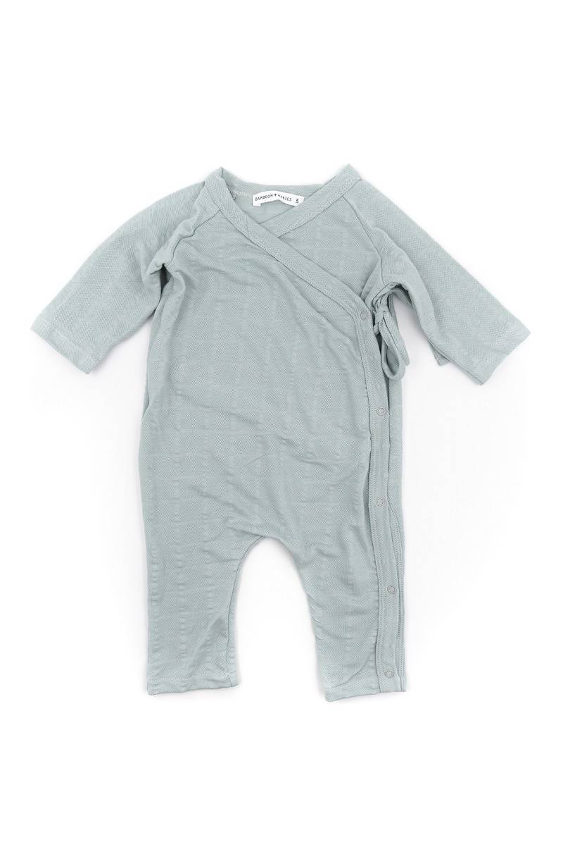 Tutina apertura incrociata - Azzurro 323 - Be Brave Boutique