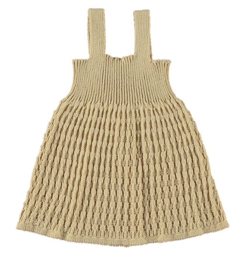 Vestitino Laira Li&me traforato Blondy - Be Brave Boutique