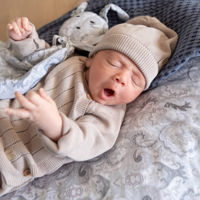 BAMBOOM Maglia incrociata trattini - CAMMELLO 331 - Be Brave Boutique