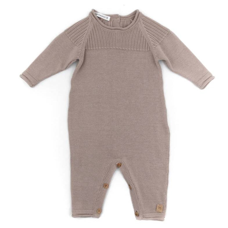 BAMBOOM Tutina con apertura dietro - CAMMELLO 331 - Be Brave Boutique