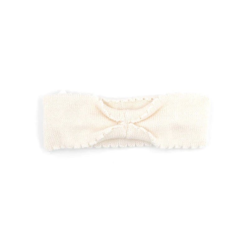 Bamboom Fascetta per capelli linea Knitted Bianco 31 - Be Brave Boutique