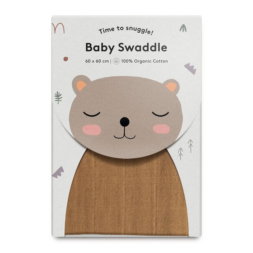 Coperta Swaddle Mini Baby/Ocra - Be Brave Boutique