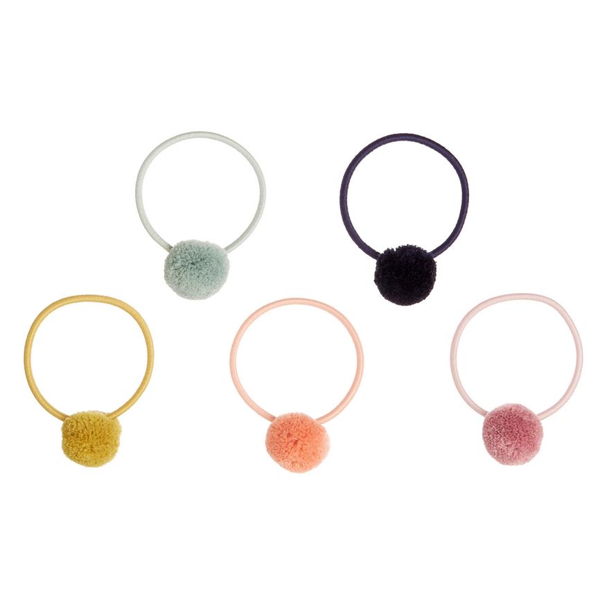 Autumn garden 5 x pom pom ponies - Be Brave Boutique