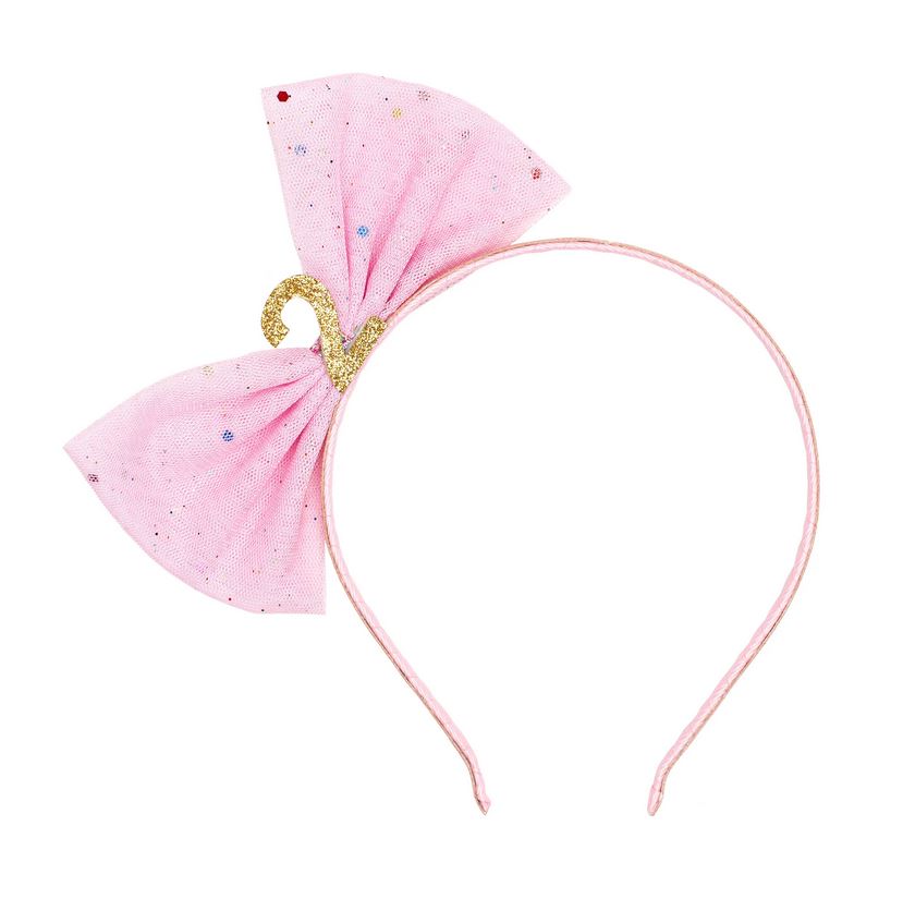 Fascia per capelli con fiocco di compleanno - Be Brave Boutique