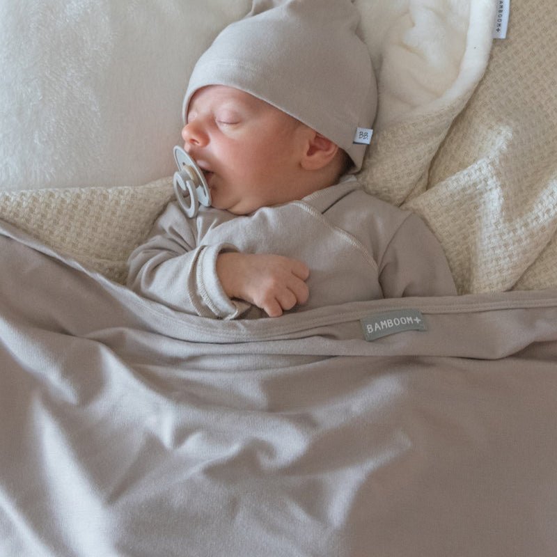 BAMBOOM Coperta clinica neonato 75x100 Pure - Be Brave Boutique