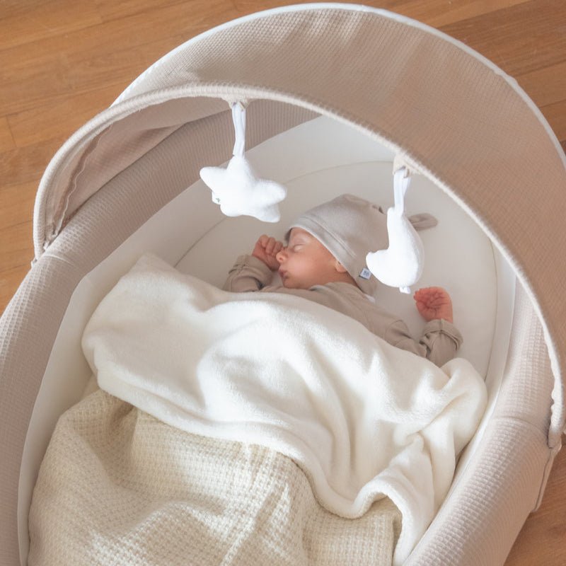 BAMBOOM BABY NEST CO-SLEEPING BABY BED 90x56cm - Grey - Be Brave Boutique