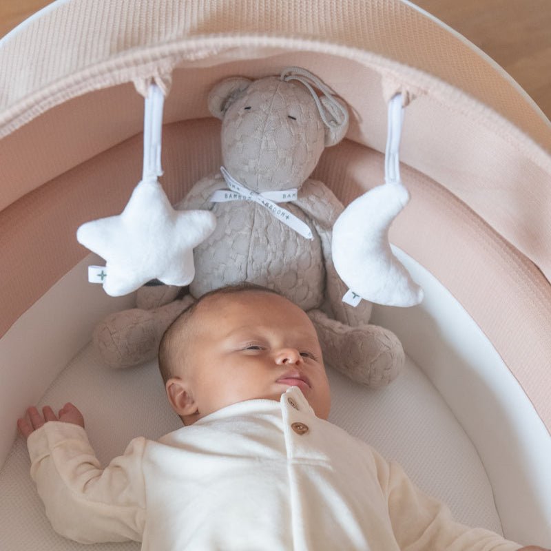 BAMBOOM BABY NEST CO-SLEEPING BABY BED 90x56cm - Grey - Be Brave Boutique