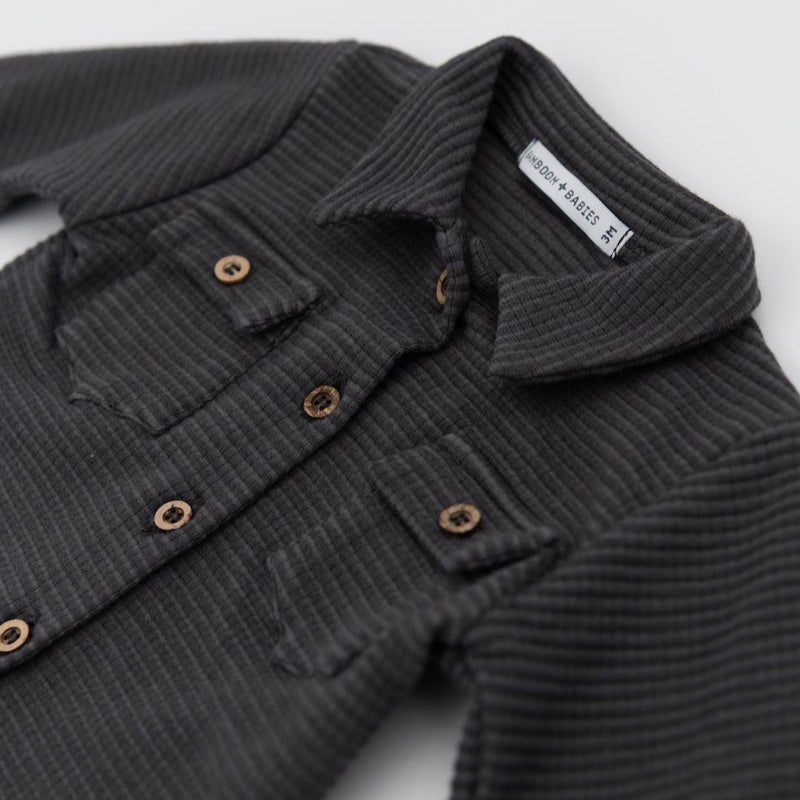 BAMBOOM Camicia in Velluto a Costine Bimbo - Be Brave Boutique