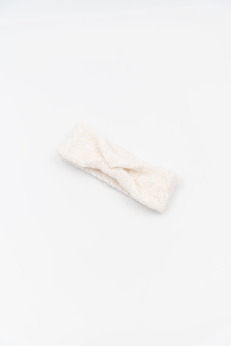 BAMBOOM Fascia Capelli Lana Cable - Be Brave Boutique