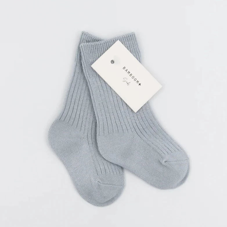 Calze bimbo a coste in Bambù - Be Brave Boutique