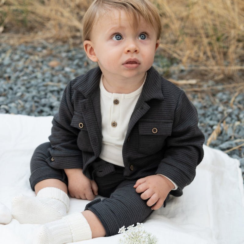 BAMBOOM Camicia in Velluto a Costine Bimbo - Be Brave Boutique