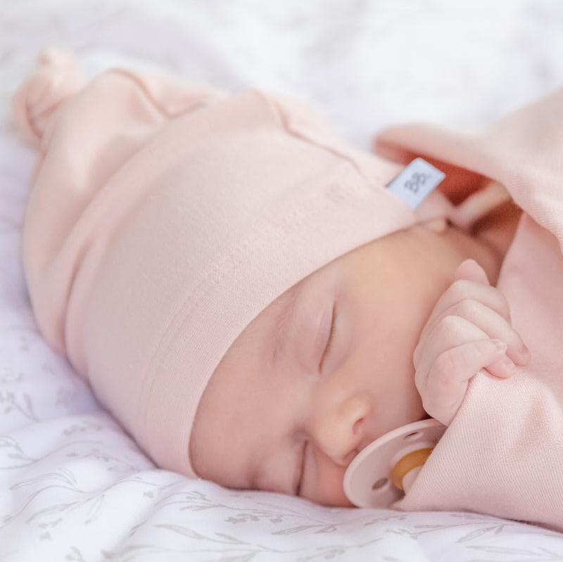BAMBOOM Cappellino neonato con nodo Pure 10439 - Be Brave Boutique