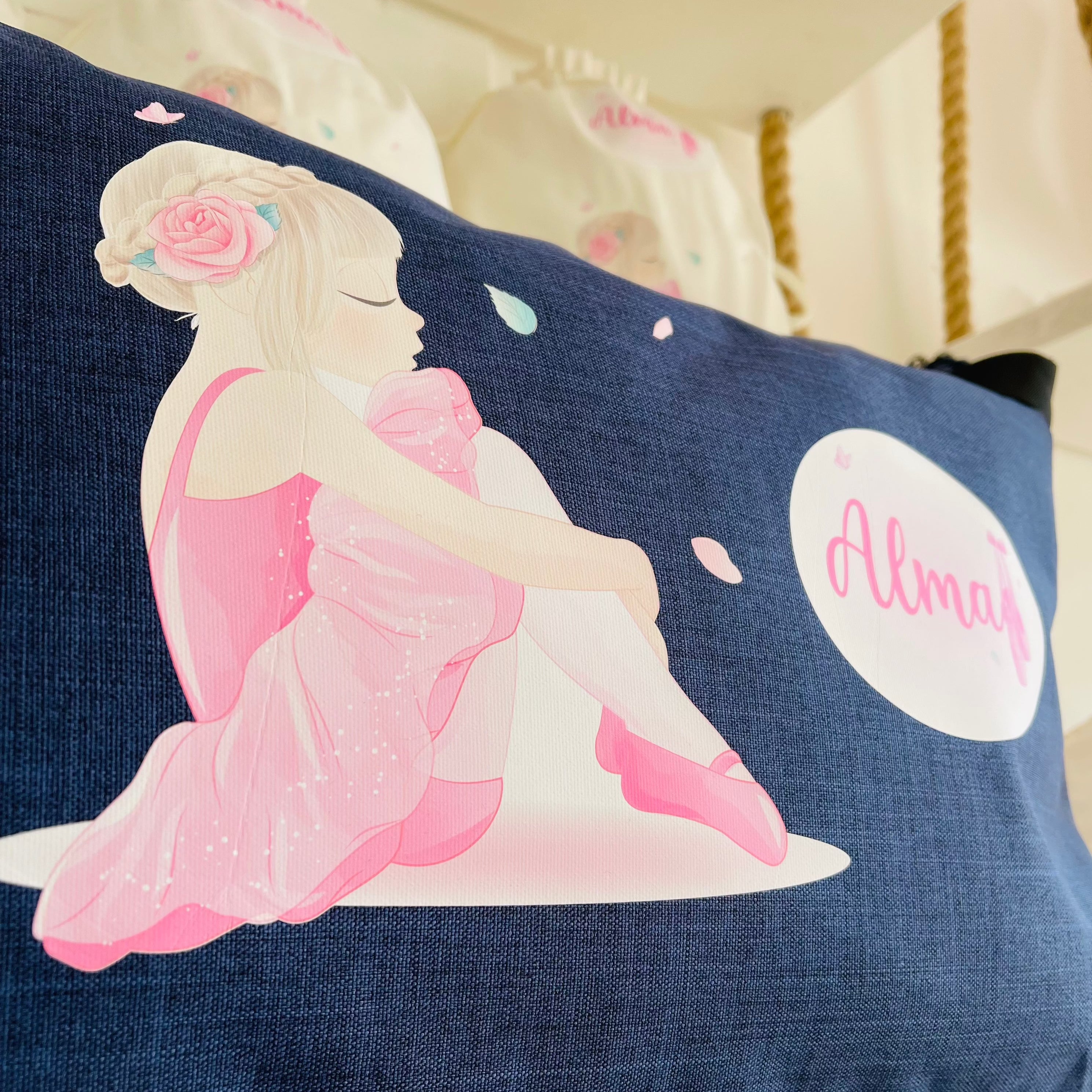 Set Borsone Family Blu in pet riciclato Ballerina - Be Brave Boutique
