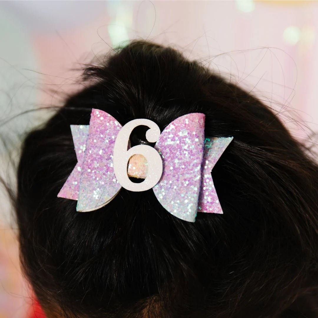 Fermaglio per capelli 6° compleanno - Be Brave Boutique