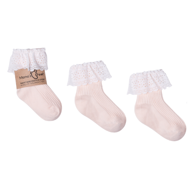 Calze in cotone Rosa Vintage Love - Be Brave Boutique