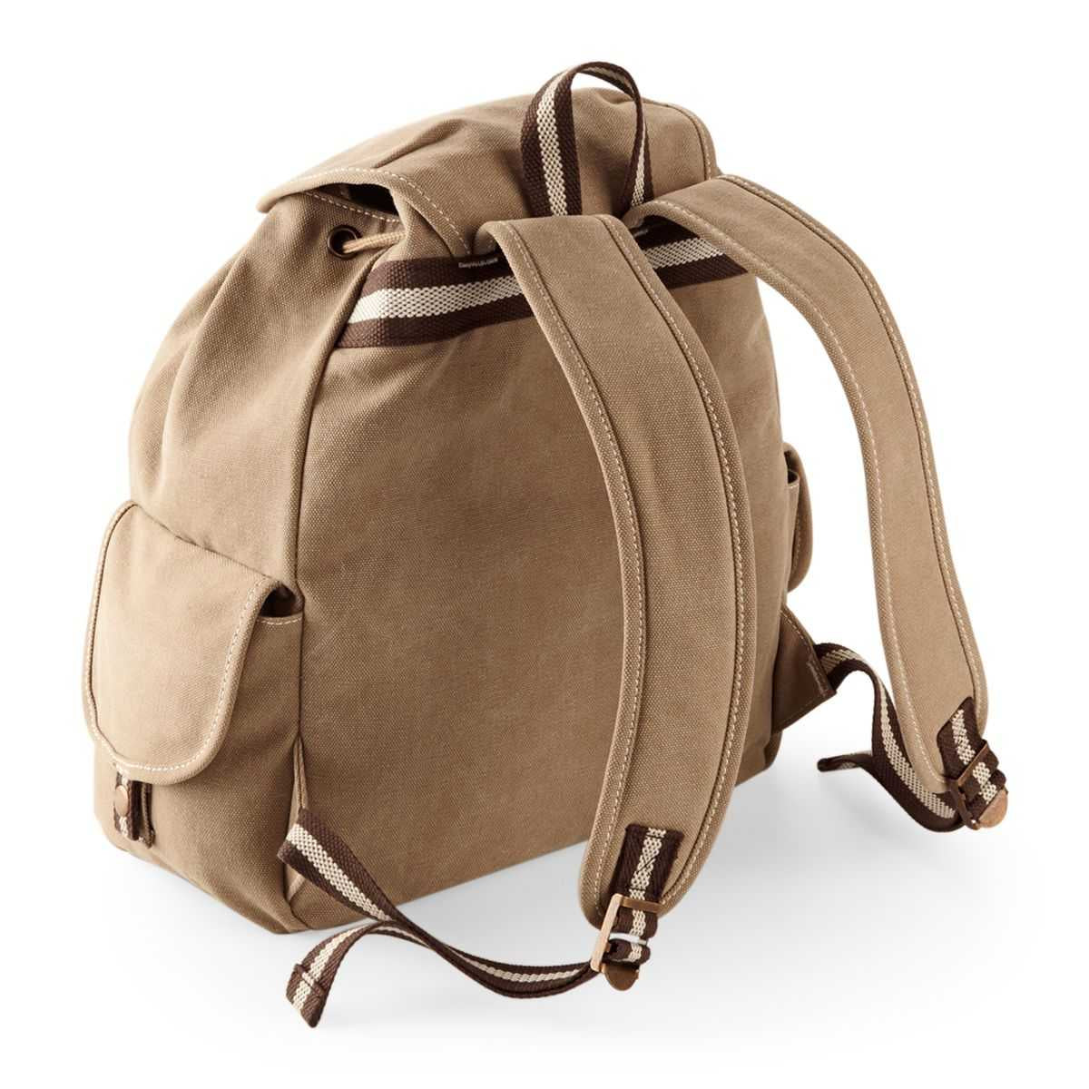 Zaino vintage unisex in cotone canvas - Be Brave Boutique