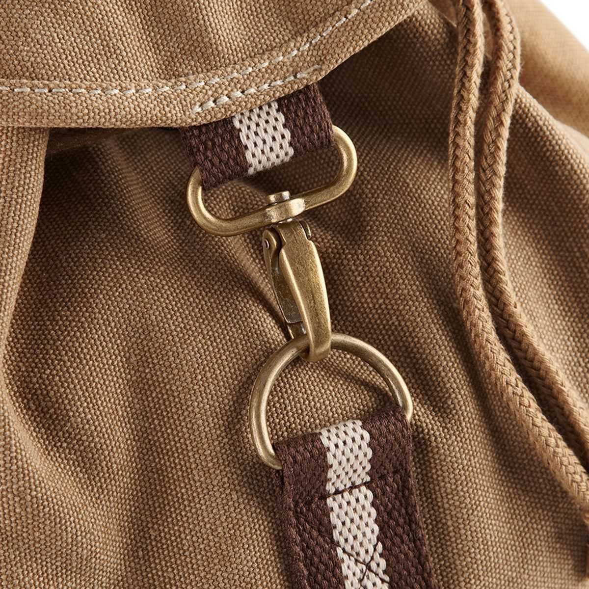 Zaino vintage unisex in cotone canvas - Be Brave Boutique