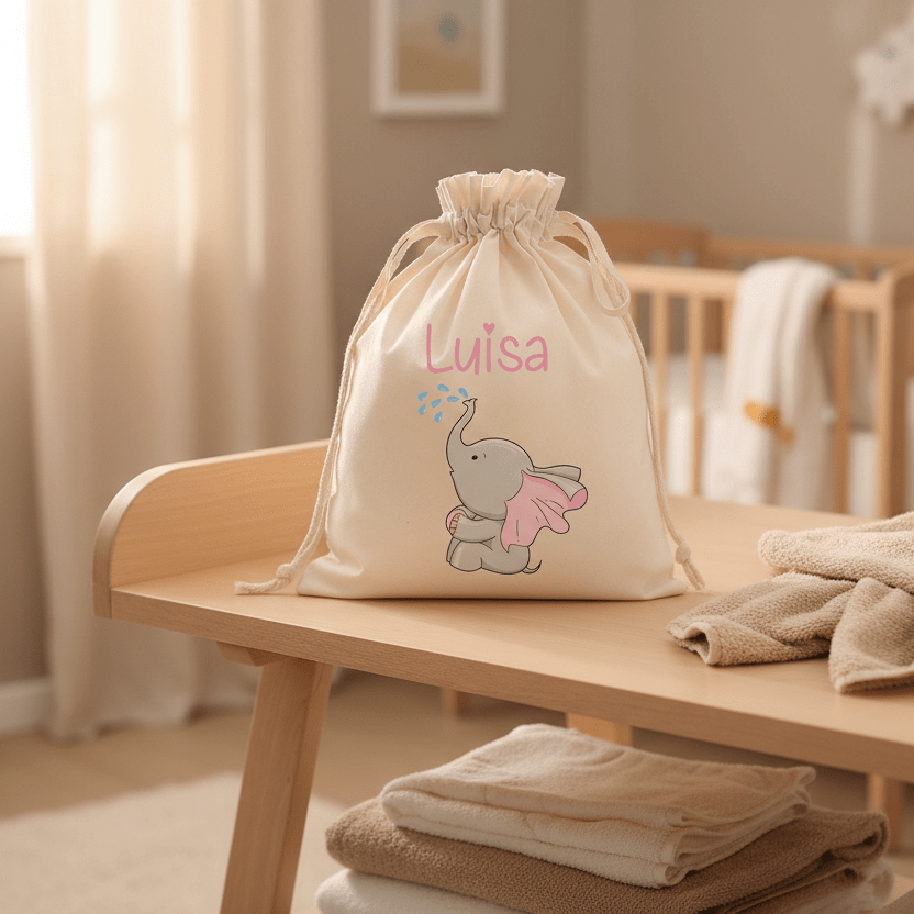 Sacchetti primi cambi Elefantina Gocce - Be Brave Boutique