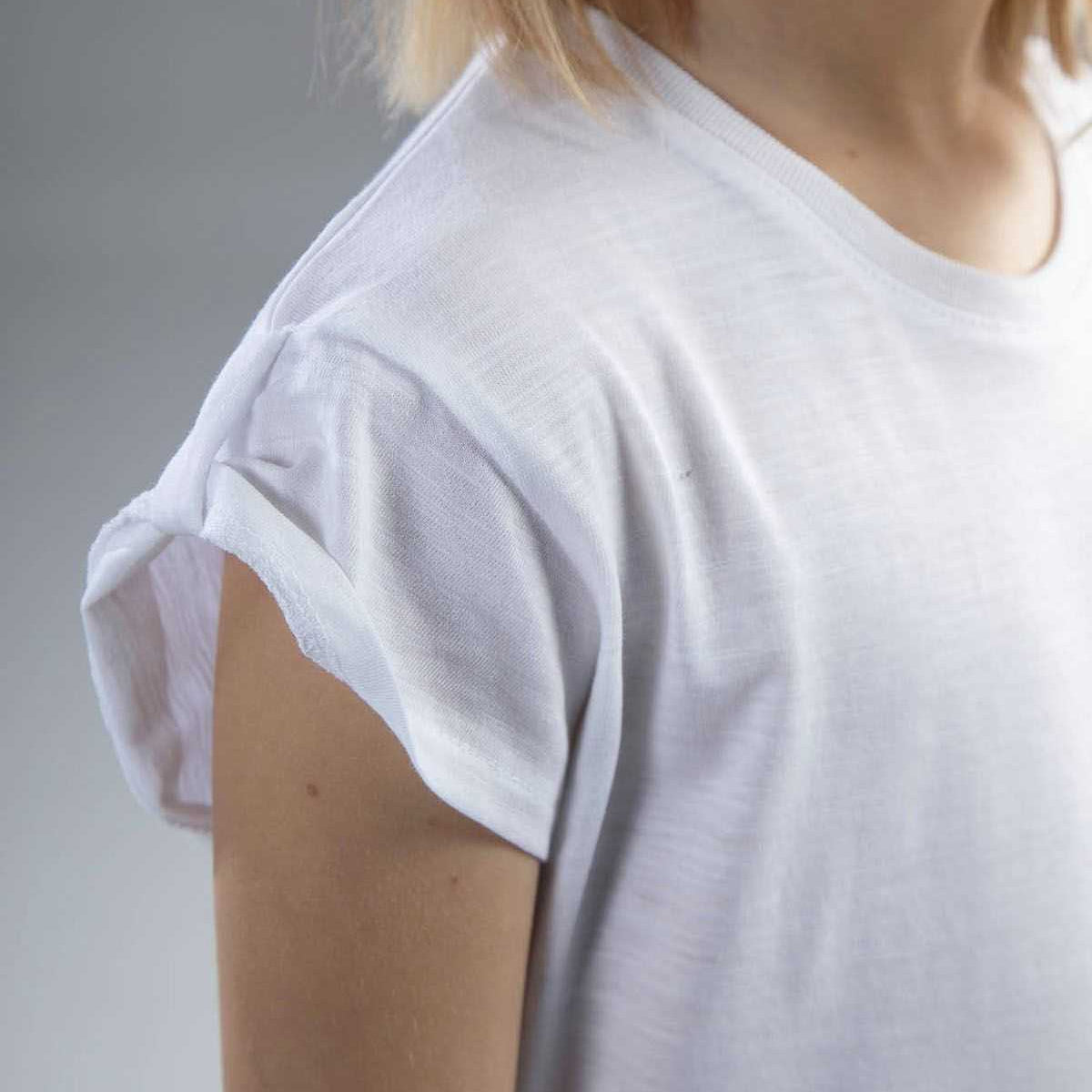 T-shirt bambina personalizzabile con nome e numero compleanno - Be Brave Boutique